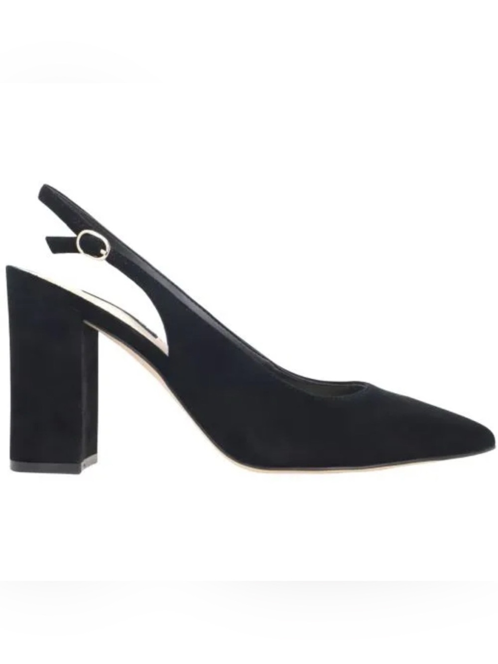 Nine West Gompell Block Heel Slingback Pumps